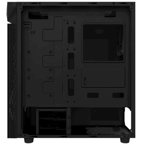 Кутия Gigabyte C200G RGB, Mid Tower, Черна 5