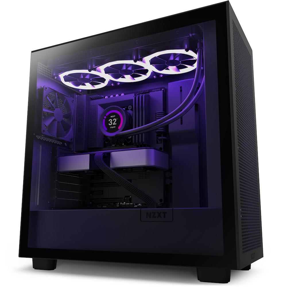 Кутия NZXT H7 Flow Matte Black 1