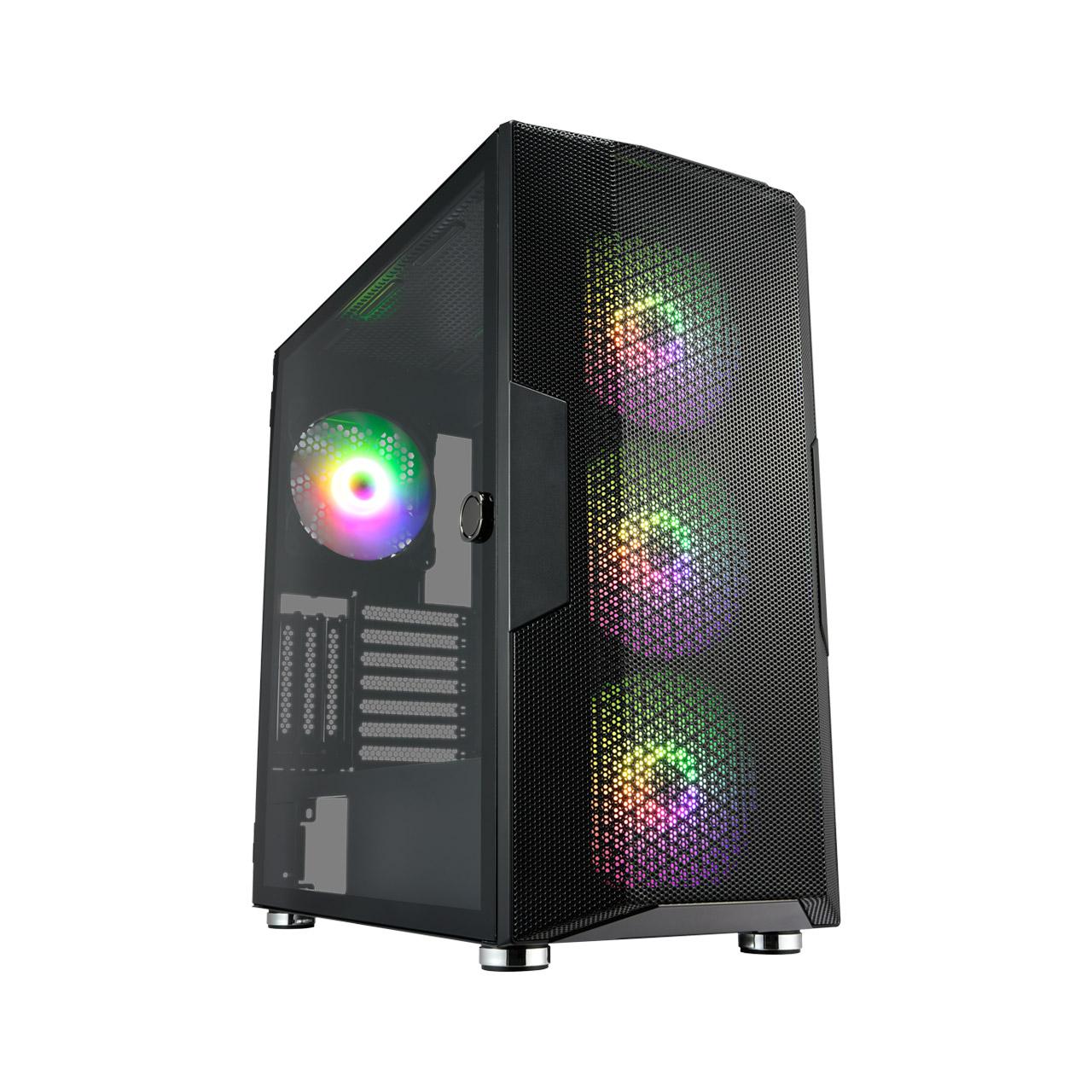 Кутия FSP CUT592 Black ARGB TG, E-ATX Full - Tower 1