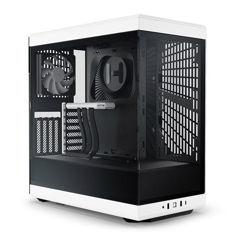 Кутия HYTE Y40 Tempered Glass, Mid-Tower, Бяло и Черно 1