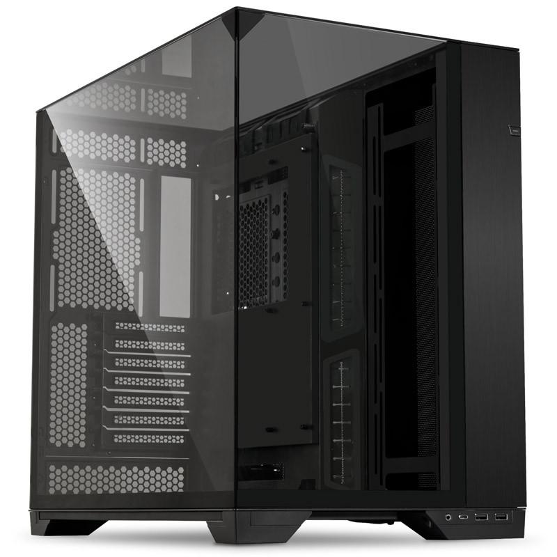 Кутия Lian Li O11 Vision Mid-Tower, Tempered Glass, Черна 1