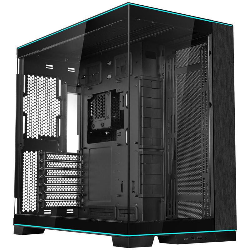 Кутия Lian Li PC-O11 Dynamic EVO RGB Mid-Tower, TG, Черна 1