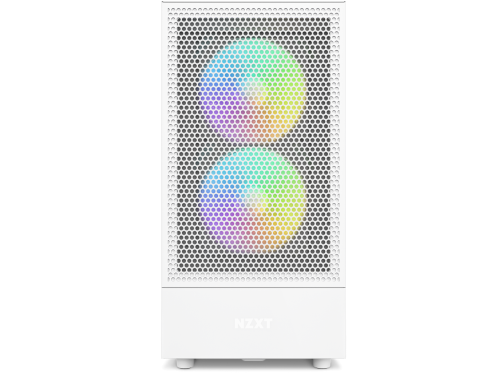 Кутия NZXT H5 Flow RGB Matte White, Mid-Tower 3