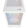 Кутия NZXT H5 Flow RGB Matte White, Mid-Tower 4