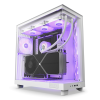 Кутия NZXT H6 Flow RGB Matte White - Middle Tower 1