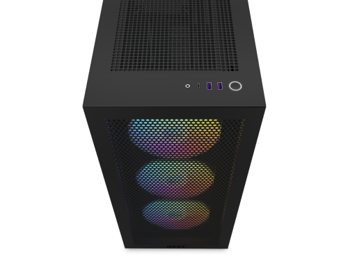 Кутия NZXT H7 Flow RGB Matte Black Mid-Tower 5