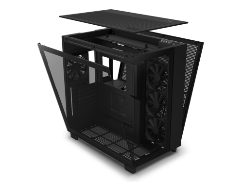 Кутия NZXT H9 Flow Matte Black 4