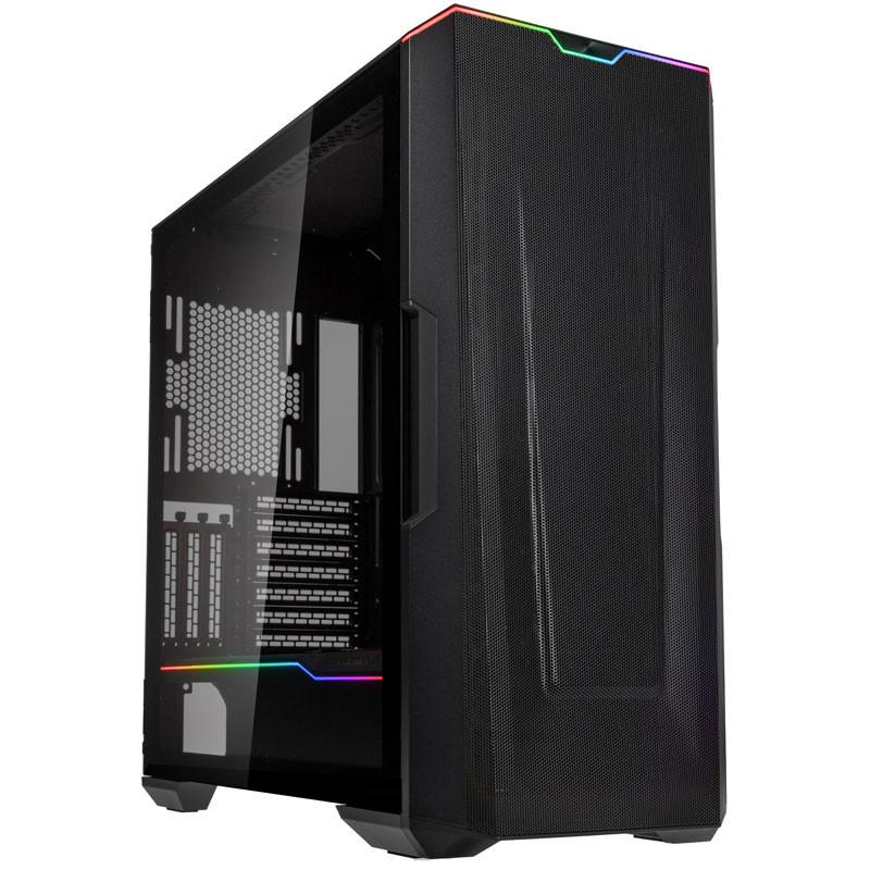 Кутия Phanteks G500A TG D-RGB Mid-Tower, Fanless, Черна 1