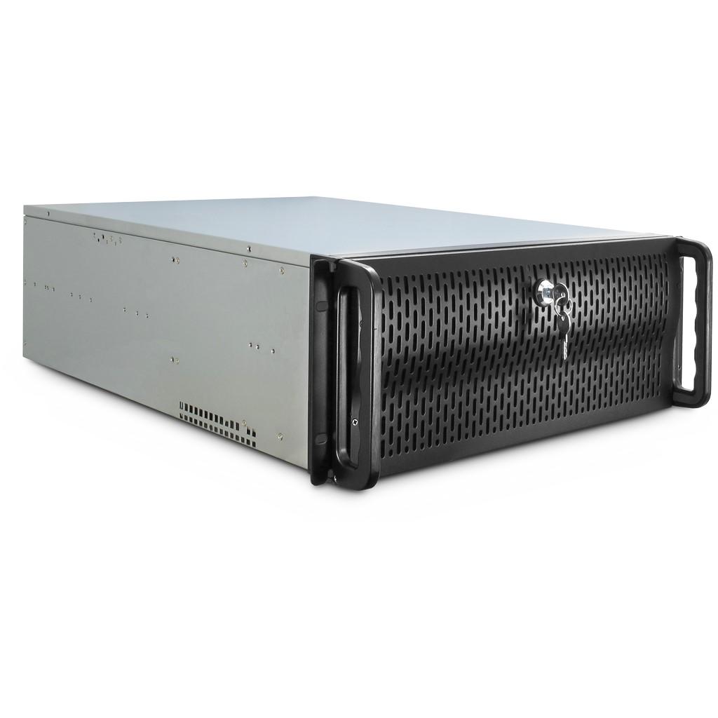 Кутия за сървър InterTech 4U-4129L - Mini ITX, mATX, μATX, ATX, SSI EEB, Чернa 1