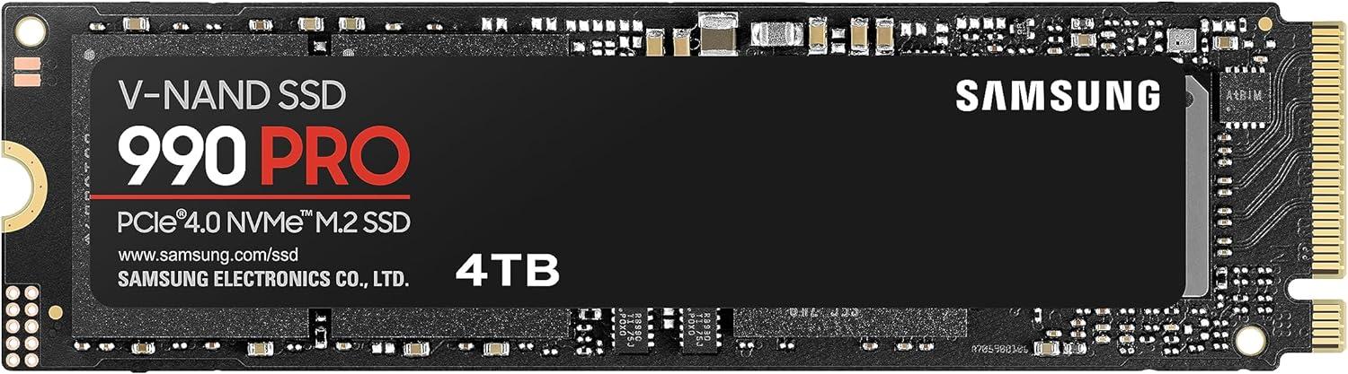 SSD SAMSUNG 990 PRO, 4TB, M.2 Type 2280, MZ-V9P4T0BW 1