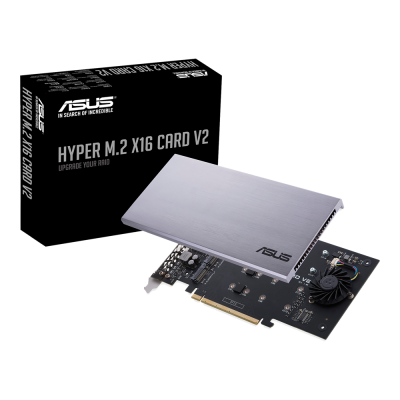 Карта ASUS Hyper M.2 x16 Card (PCIe 3.0) 1