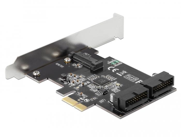 Карта Delock, PCI Express x1 към USB 3.0 Pin Header 1