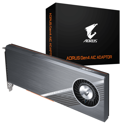 Карта GIGABYTE AORUS Gen4 AIC Adaptor PCIe 4.0  5