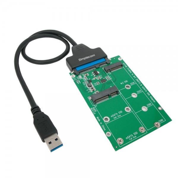 Конвертор ESTILLO M2+ mSata + Sata to USB 1