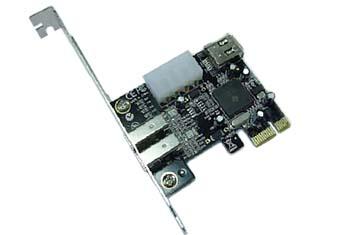 Контролер ESTILLO 1394AV 3+1 port 1394 FireWire PCI ex Host Adapter 1