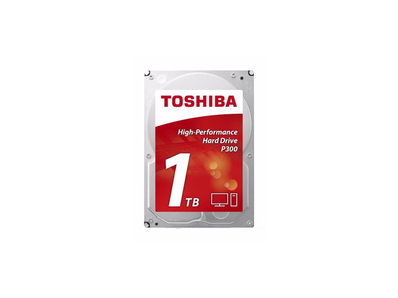 Хард диск TOSHIBA P300, 1TB, 7200rpm, 64MB, SATA 3 1