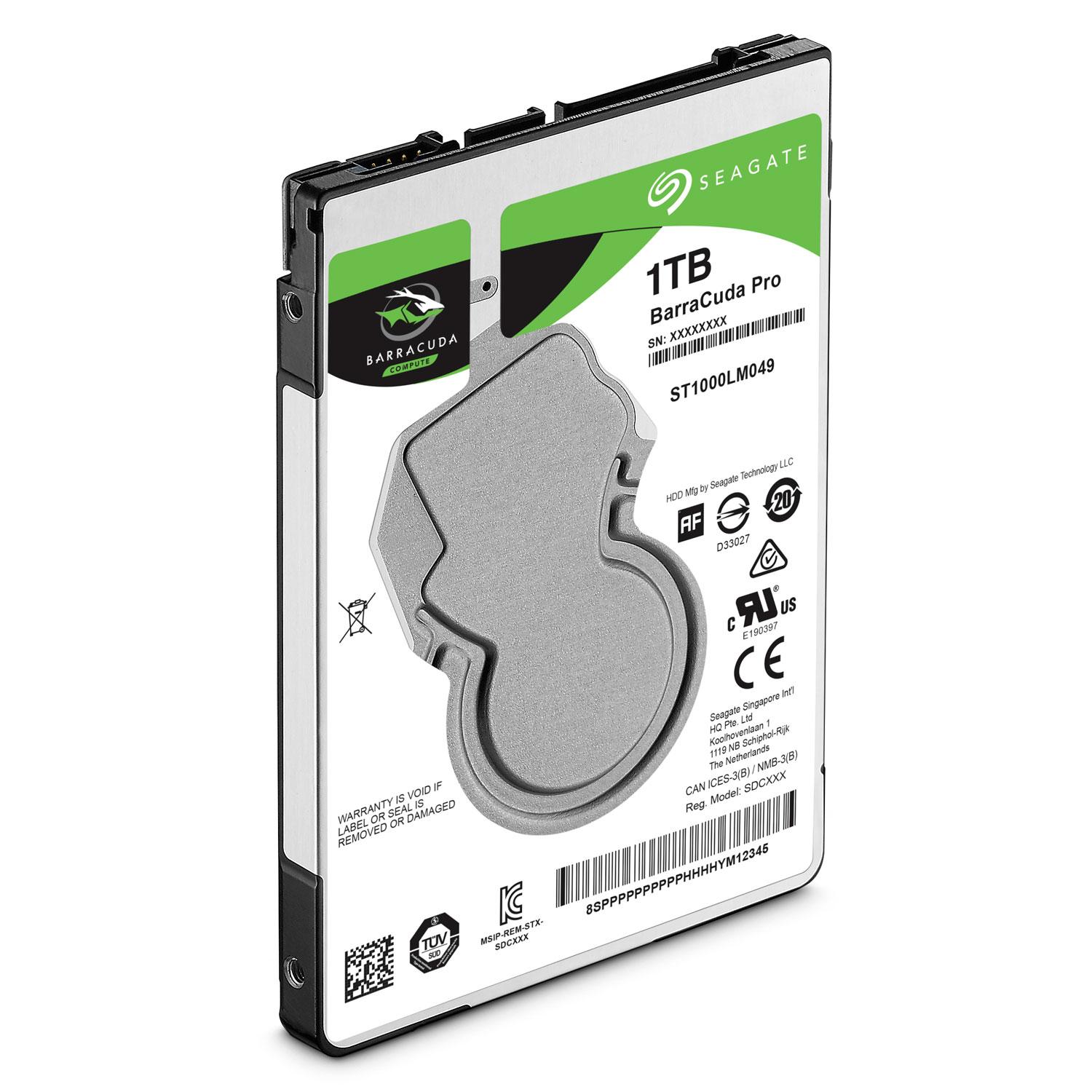 Хард диск за лаптоп SEAGATE BarraCuda, 1 TB, 128MB, SATA 6Gb/s, ST1000LM049 1