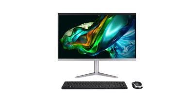 Kомпютър Acer Aspire All-In-One C24-1300, AMD Ryzen 5 7520U, 23.8" FHD, 16GB DDR5, 512GB SSD, NO OS 1