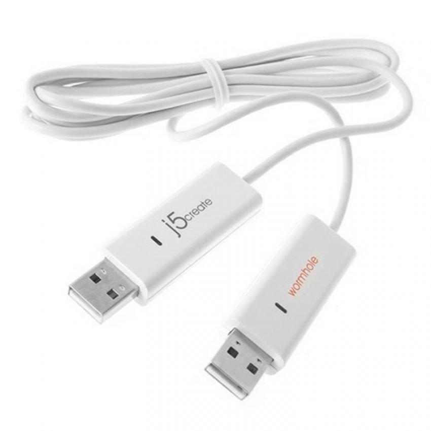 Дейта кабел j5create JUC400 Wormwhole, USB2.0 1