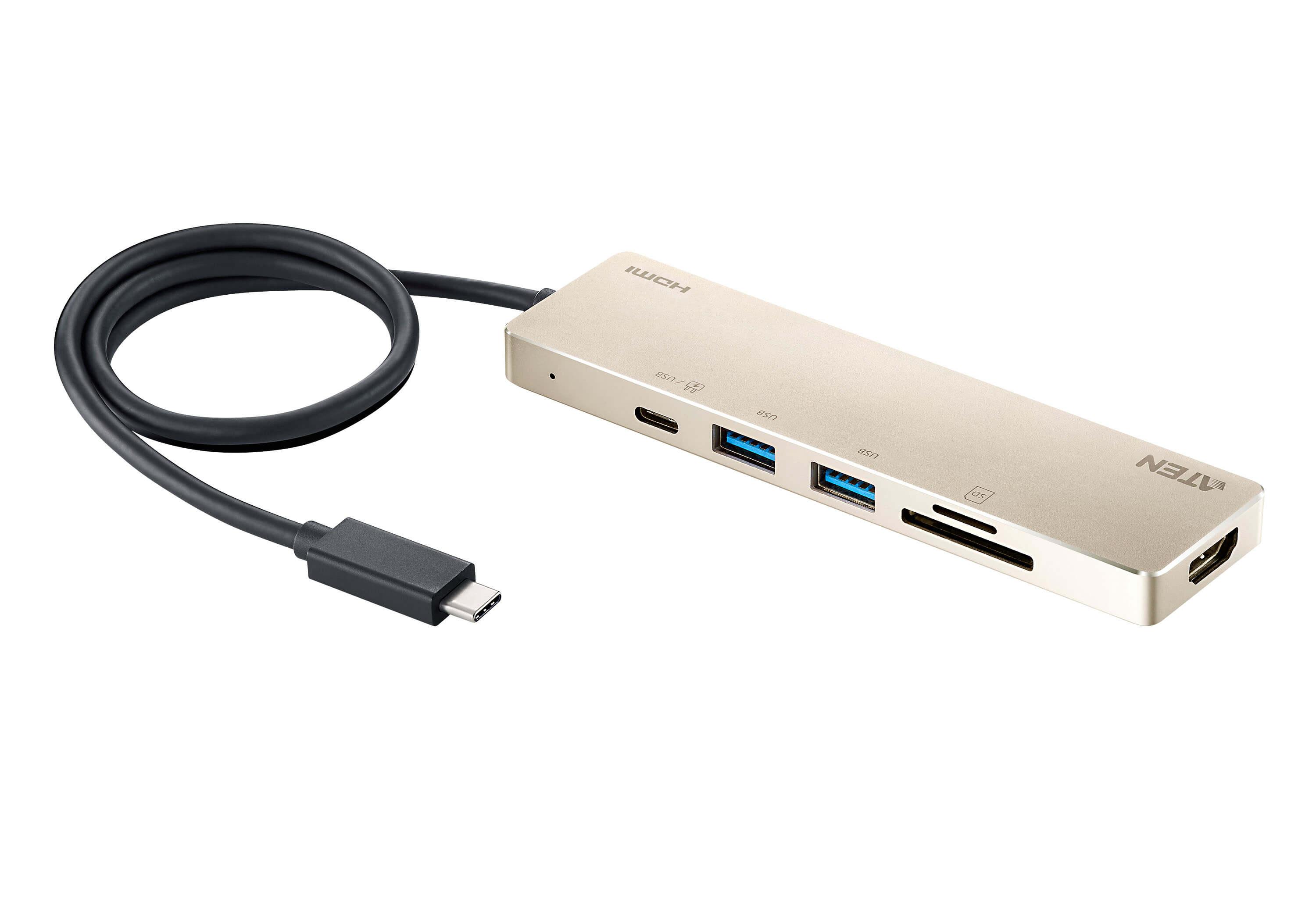 Докинг станция ATEN UH3239, USB-C, Power Pass-Through 1