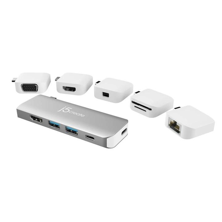 Докинг станция j5create JCD389, 11 в 1, за MacBook, MacBook Pro, MacBook Air 1