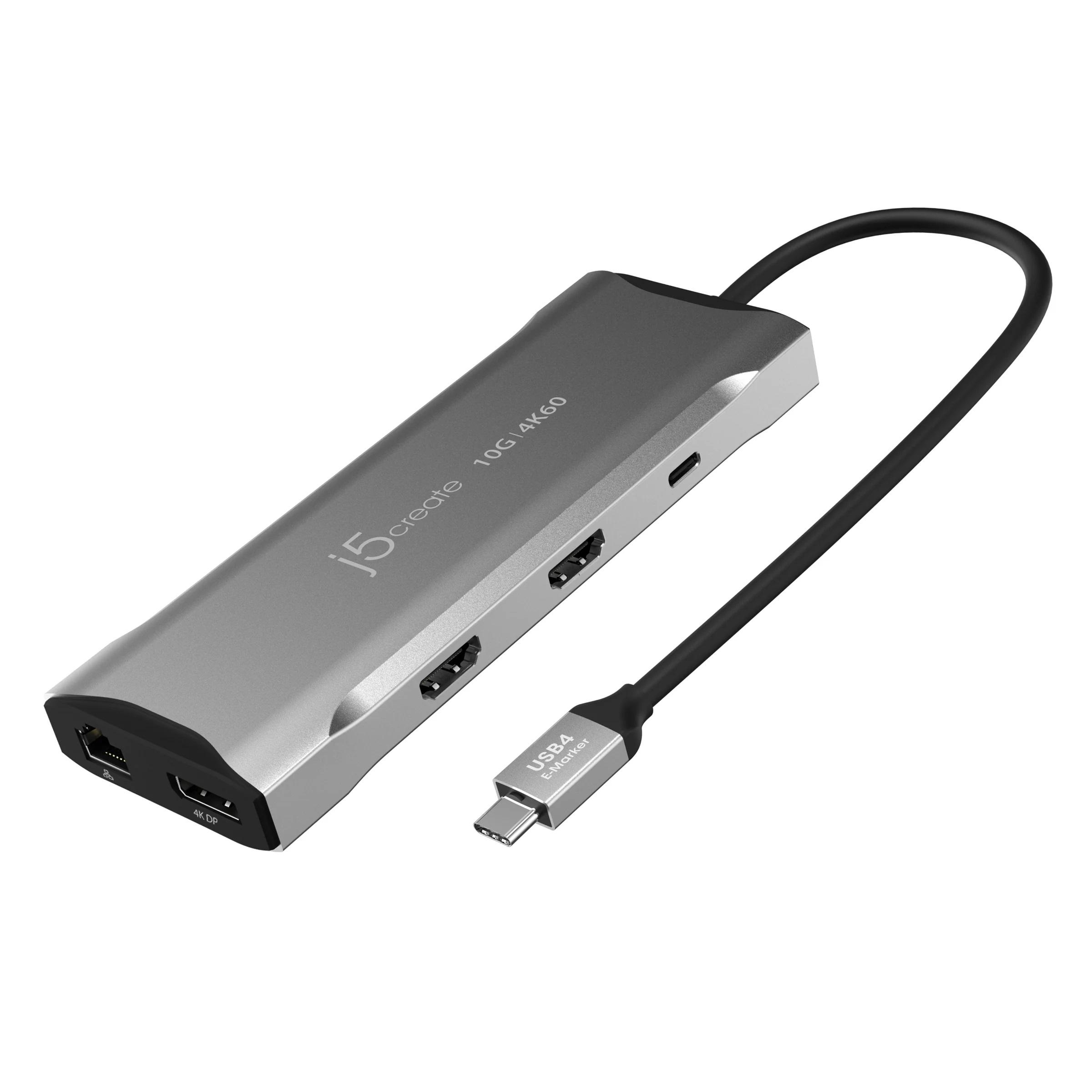 Докинг станция j5create JCD397 100W, 4K60 Elite USB-C, 10Gbps 1