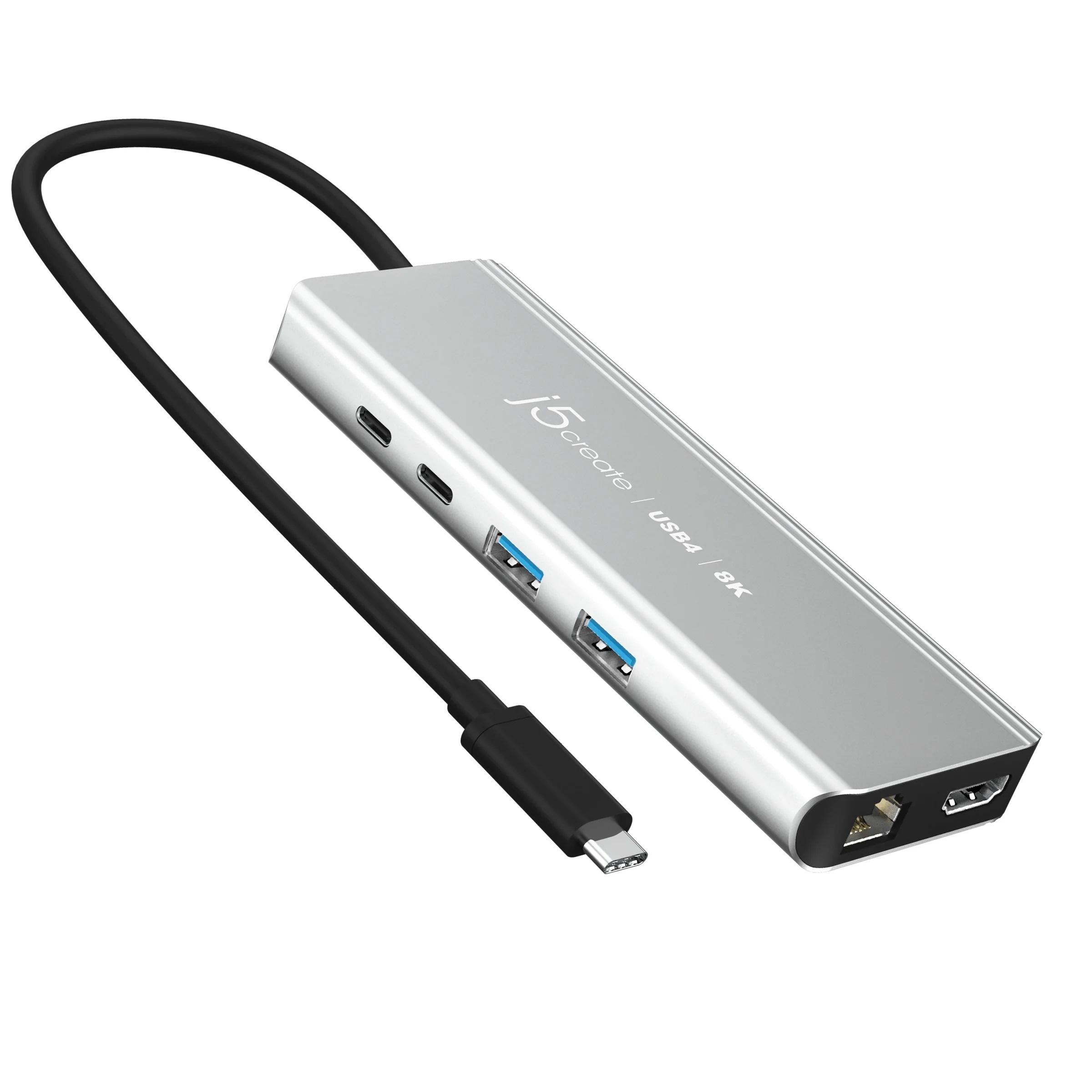 Докинг станция j5create JCD403, USB4, Multi-port хъб, Gigabit Ethernet 1