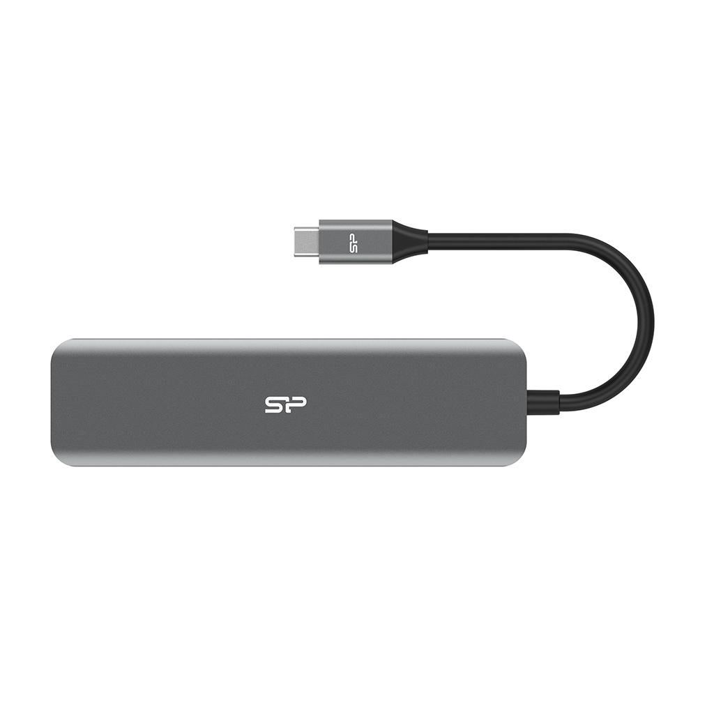 Докинг станция Silicon Power Boost SU20, 7 в 1, USB-C 1