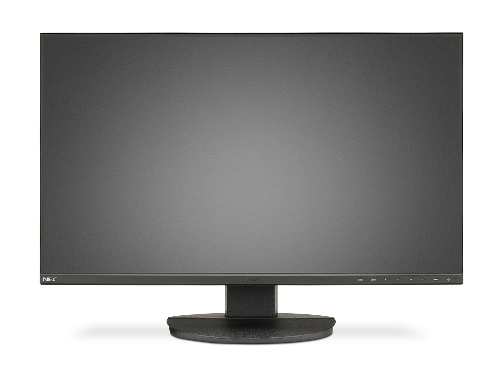 Монитор NEC MultiSync EA271F, AH-IPS, 27 inch, Wide, Full HD, DisplayPort, HDMI, DVI-D, D-sub, Черен 1