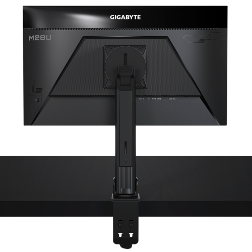 Геймърски монитор Gigabyte M28U, 28" ARM EDITION UHD 4K, SS IPS,144Hz 1ms, HDR400 със стойка 5