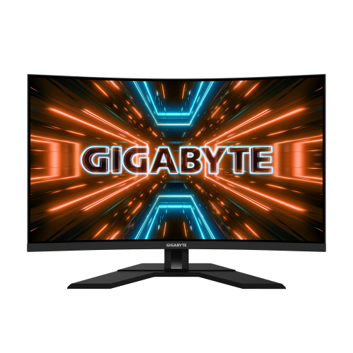 Геймърски Монитор Gigabyte M32UC, 31.5" SS VA UHD 3840x2160, Curved 1500R, 144Hz, 1ms, HDR 400, KVM 1