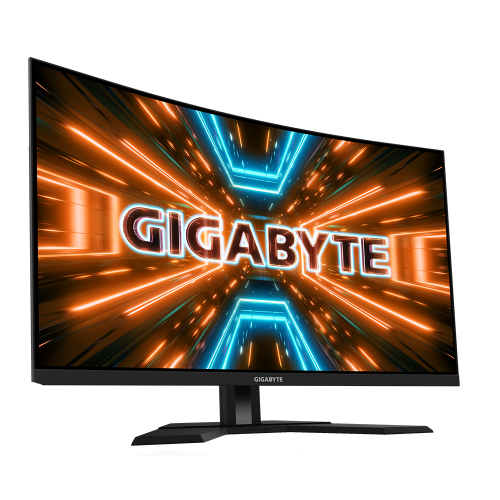 Геймърски Монитор Gigabyte M32UC, 31.5" SS VA UHD 3840x2160, Curved 1500R, 144Hz, 1ms, HDR 400, KVM 3