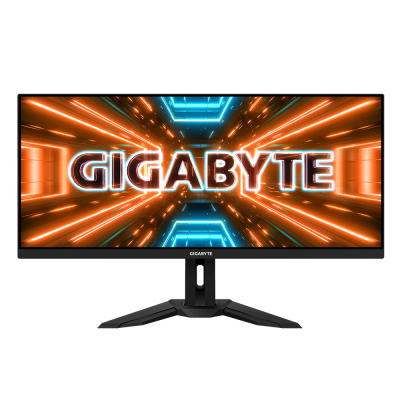 Геймърски Монитор Gigabyte M34WQ-EK, 34" IPS WQHD (3480 x 1440), 144Hz, 1ms, HDR400 1