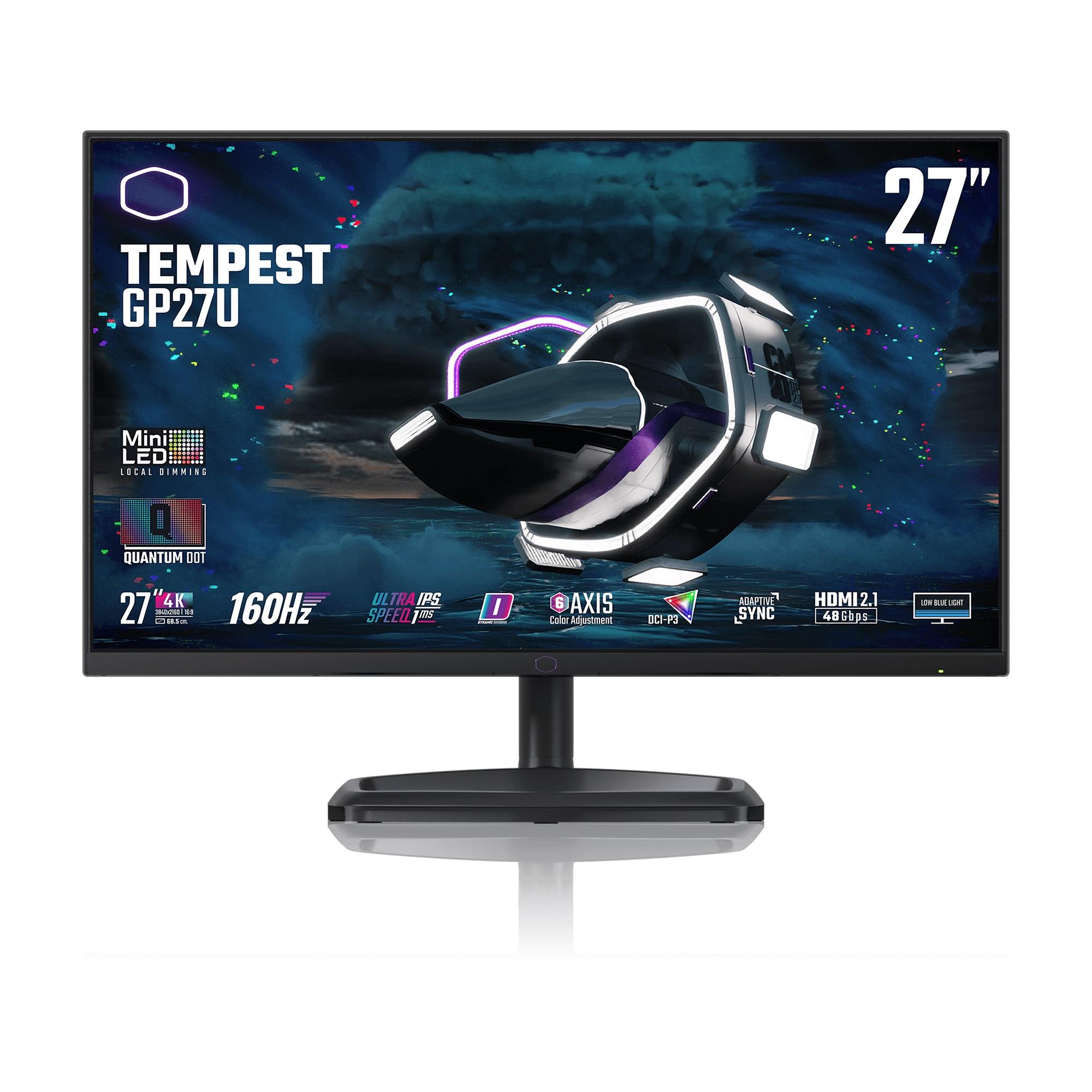 Монитор Cooler Master Tempest GP27U, 27", 4K UHD 3840 x 2160, Quantum Dot  1