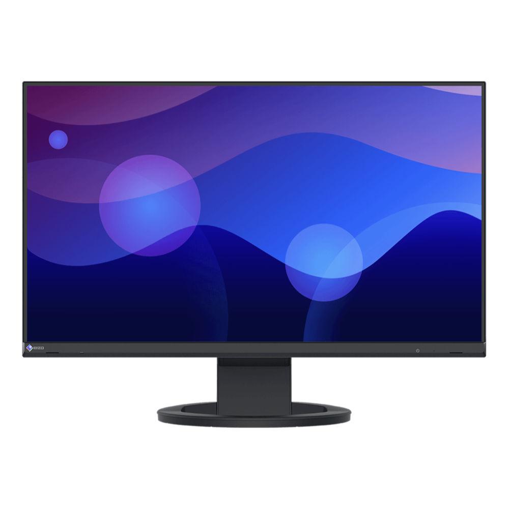 Монитор EIZO FlexScan EV2480, IPS, 23.8 inch, Wide, Full HD, HDMI, DisplayPort, USB-C, Черен 1