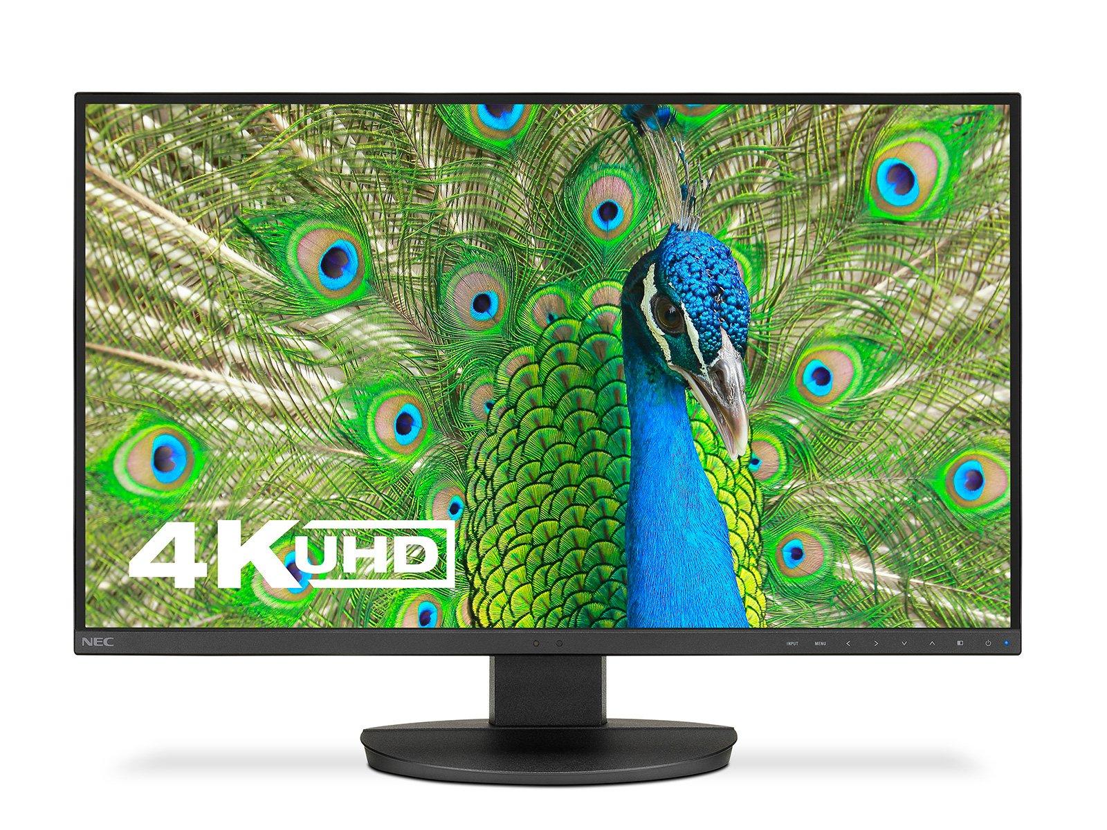 Монитор NEC MultiSync EA271U LCD 27", IPS, 3840 x 2160, DisplayPort, HDMI, USB-C, USB 3.1, Черен 1