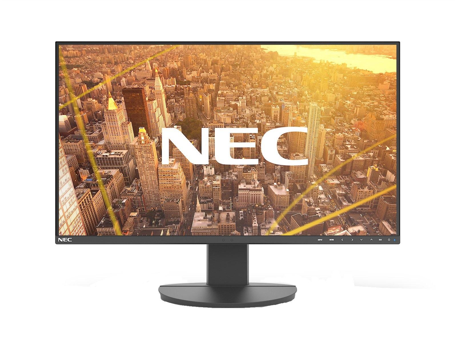 Монитор NEC MultiSync® EA272F LCD 27", 1920x1080, USB-C, DisplayPort, HDMI, USB 3.1, Черен 1