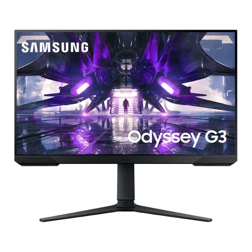 Монитор Samsung 24G30A 24" Odyssey G3, VA, 144 Hz, 1 ms (MPRT), 250 cd/m2, 3000: 1, 1920x1080, Mega DCR, AMD FreeSync Premium, Display Port, HDMI, Black 1