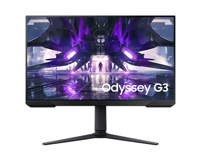 Монитор SAMSUNG 27AG320 27"Odyssey G3, 1920x1080, VA 165Hz, 1 ms, FreeSync, DisplayPort, HDMI, Черен 1