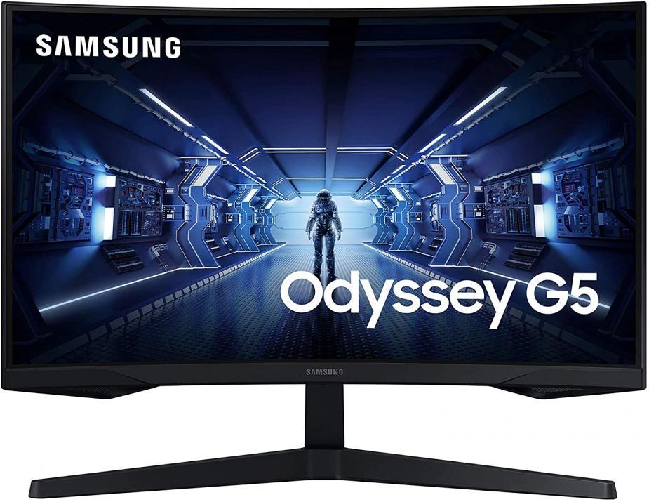 Монитор Samsung Odyssey G5 32 inch, VA 1000R 2560x1440, 144Hz, 1 ms 1