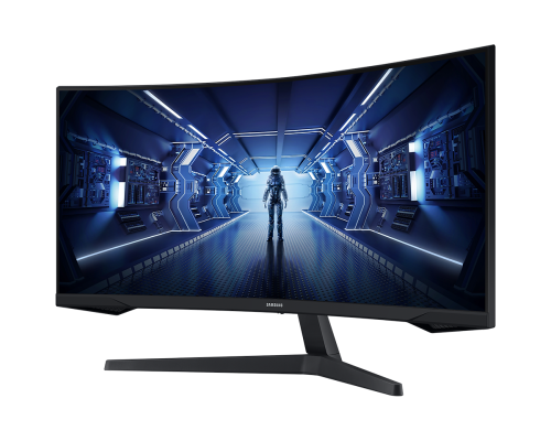 Монитор Samsung Odyssey G5 34 inch, VA Curved UWQHD 3440x1440 4