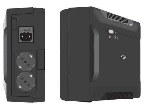 UPS FSP Nano 600, 600VA, Off-Line 2