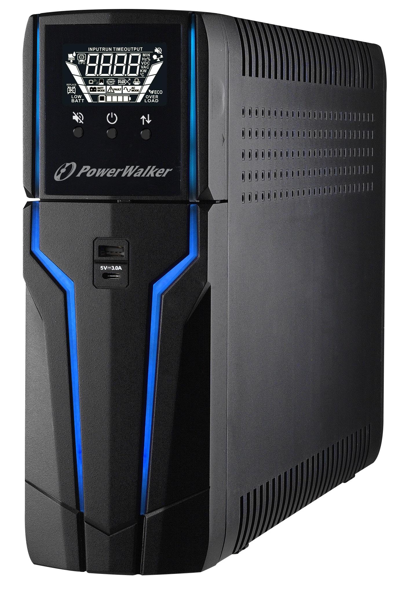 UPS POWERWALKER VI1500GXB за професионален гейминг, 1500VA, Line Interactive 1