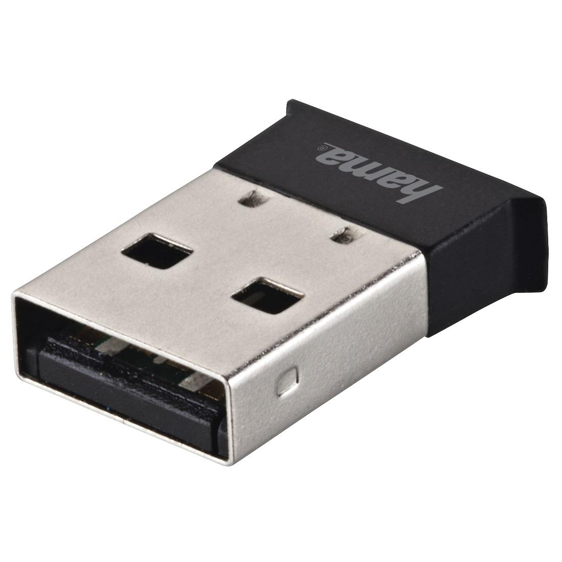 Адаптер Bluetooth USB HAMA, Версия 5.0, USB 2.0, EDR 1