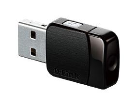 Безжичен адаптер D-Link DWA-171, Dual band, AC600 MU-MIMO, 2.4GHz, USB 2.0, Черен 1