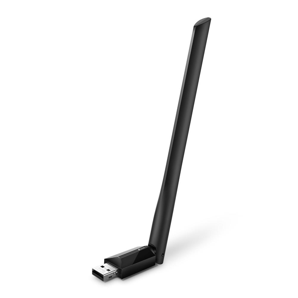 Безжичен адаптер TP-LINK Archer T2U PLUS, AC600, Dual band, USB, външна антена 5 dBi  1