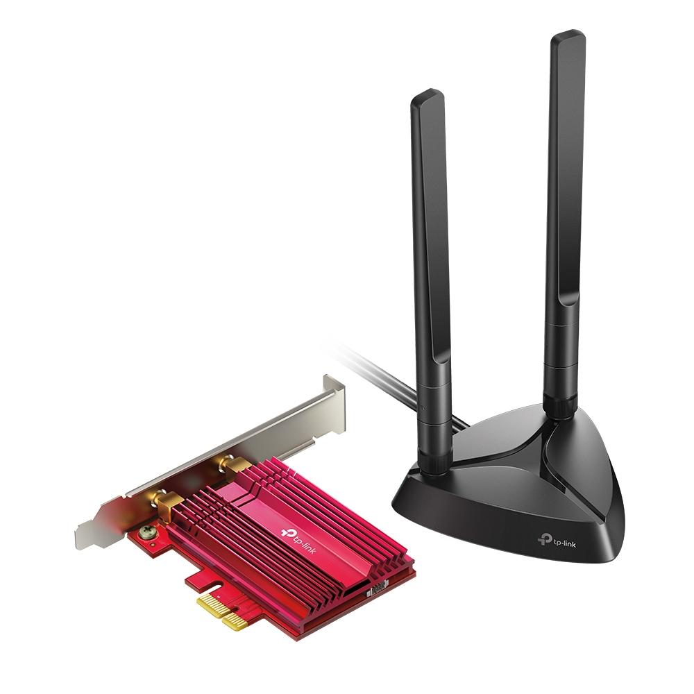 Безжичен адаптер TP-LINK Archer TX3000, AX3000 Wi-Fi 6, PCI-EX, Bluetooth 5.0, две външни антени 1