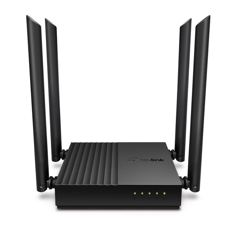 Безжичен двулентов TP-Link Archer C64, 2.4/5 GHz, 400 - 867 Mbps, Gigabit 1