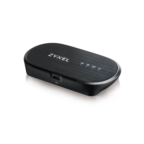 Безжичен портативен рутер ZYXEL WAH7601, 2.4 GHz, 300 Mbps, 4G 4