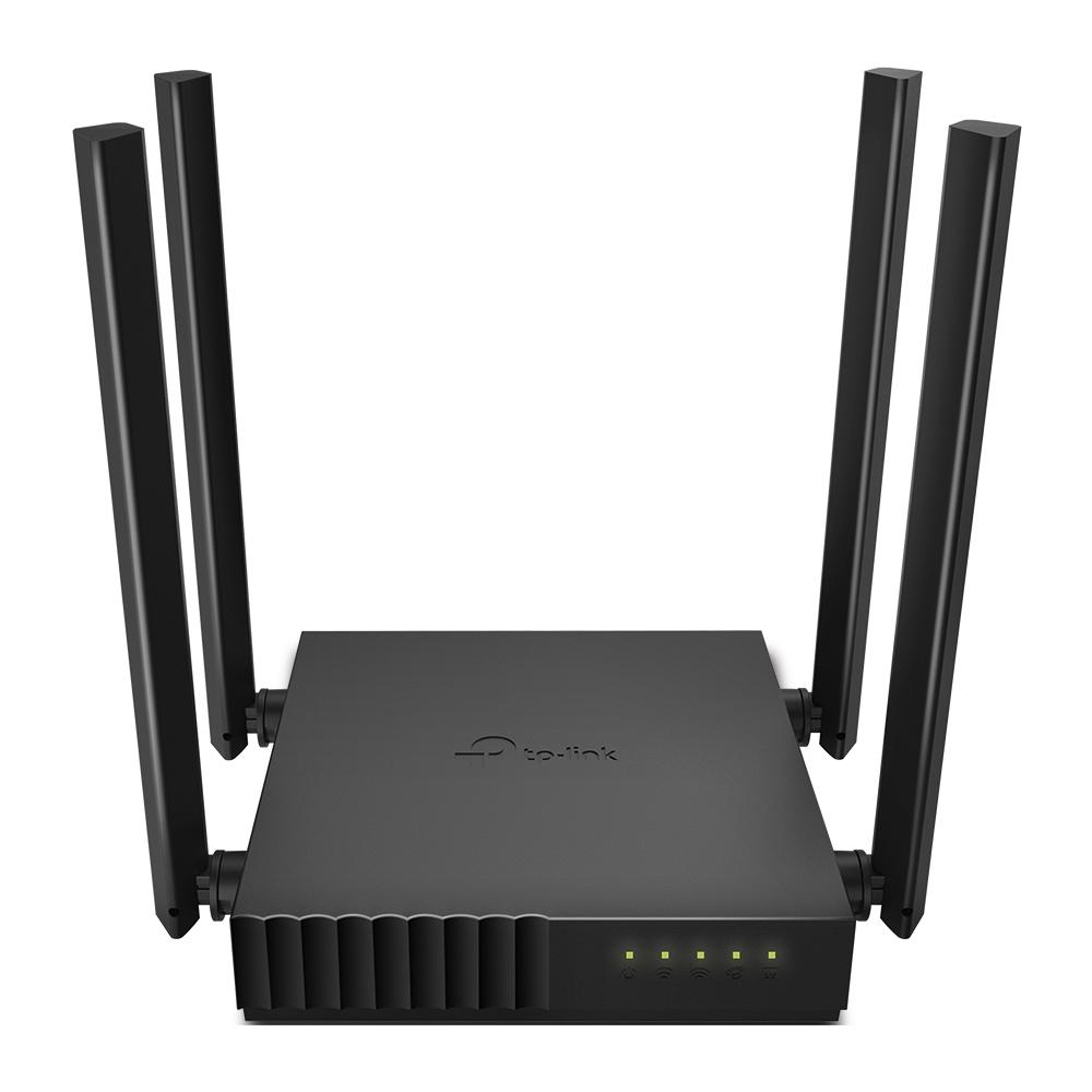 Безжичен рутер TP-Link Archer C54 AC1200, 2.4/5 GHz, 300 - 867 Mbps, 10/100/ 1